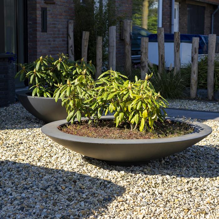 CEDER ronde polyester plantenbak ø153x34 cm