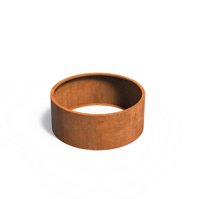 Cortenstahl Pflanzkübel CIRCUM ohne Boden | ø 150 x 60 cm