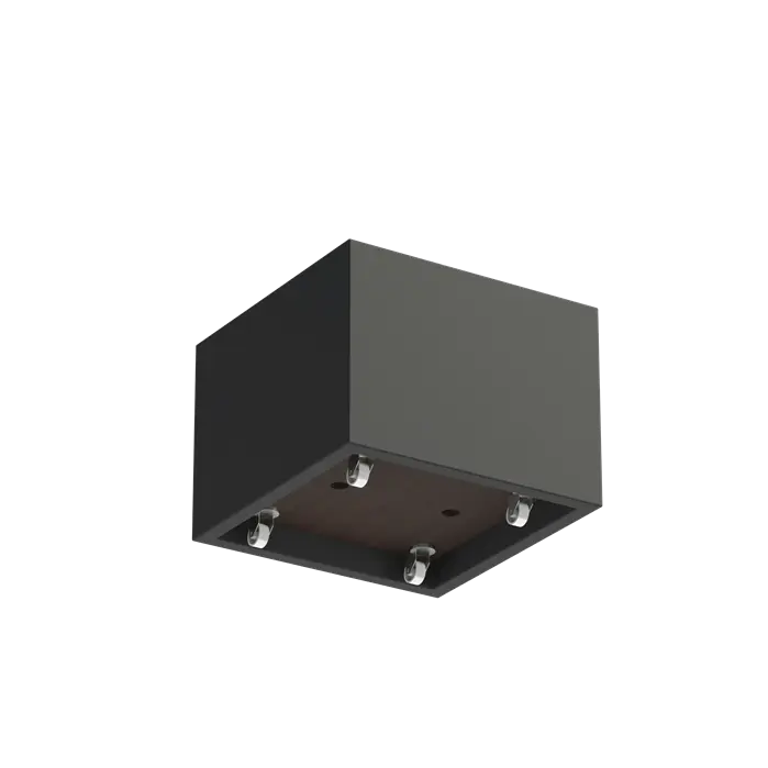 Polyester plantenbak met wielen PBWL6.2