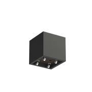 Polyester plantenbak met wielen PBWL8