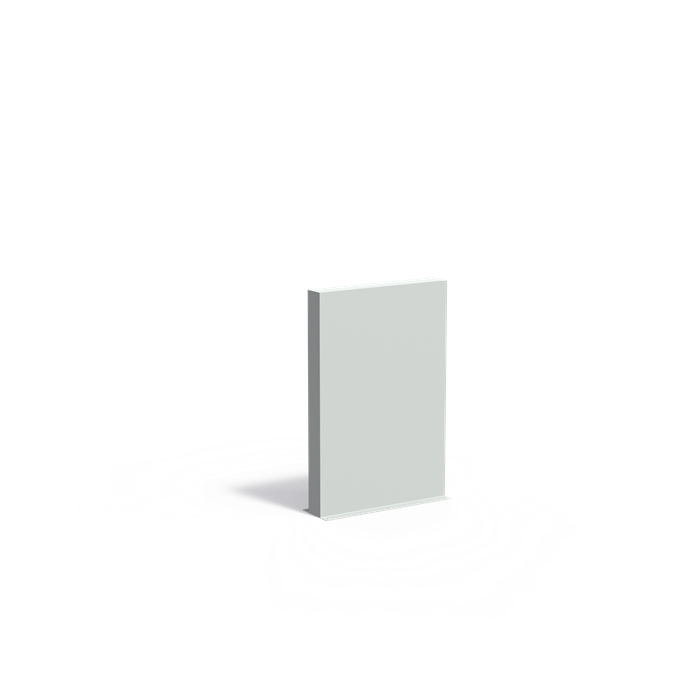 Polyester Gartenmauer | 100 x 150 x 150 cm