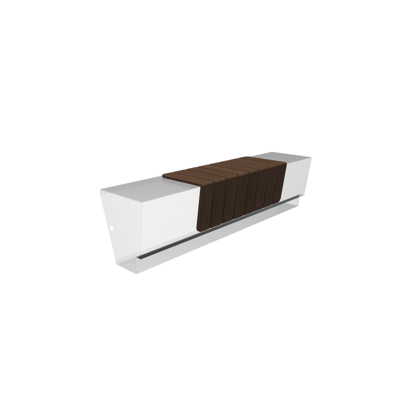 Bamboe zitting REVERT recht 104,4 x 42,8 x 35,8 cm