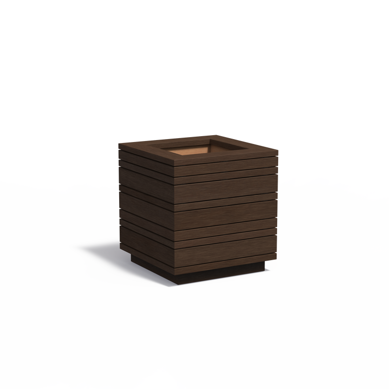 BANDU bamboe plantenbak 80x80x85 cm