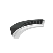 Aluminium zitting RS.R.BS.CO.2000.Al