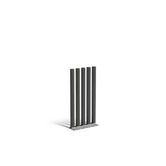 Tuinpaal gecoat staal 200 - set 5 stuks