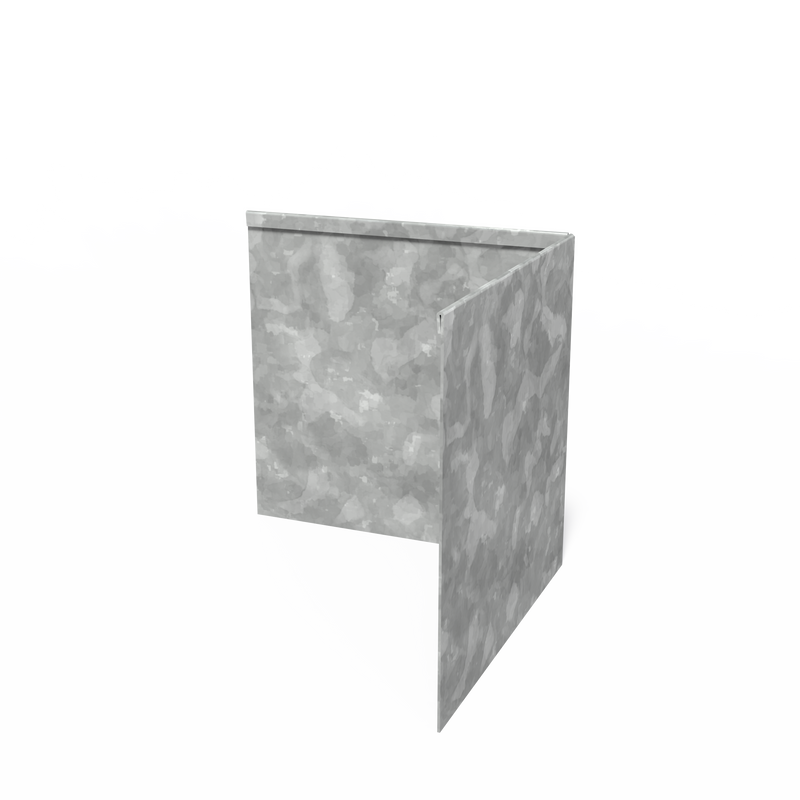 Außenecke Rasenkante – Verzinkt 300×70×2 mm