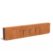 Adezz corten vijvermuur vast VCM1.1.3