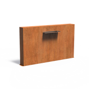 Cortenstaal vijvermuur VCM2.3.600