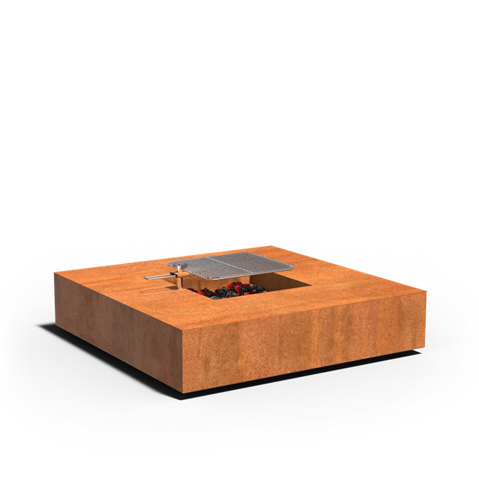 Forno QUAD vuurtafel met grill VLS3+grill