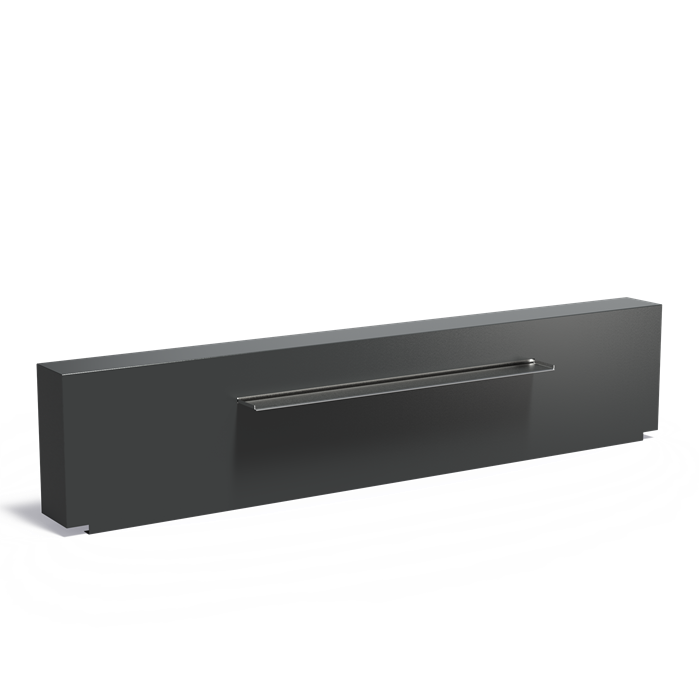 Adezz vijvermuur vast aluminium VM1.1.1500