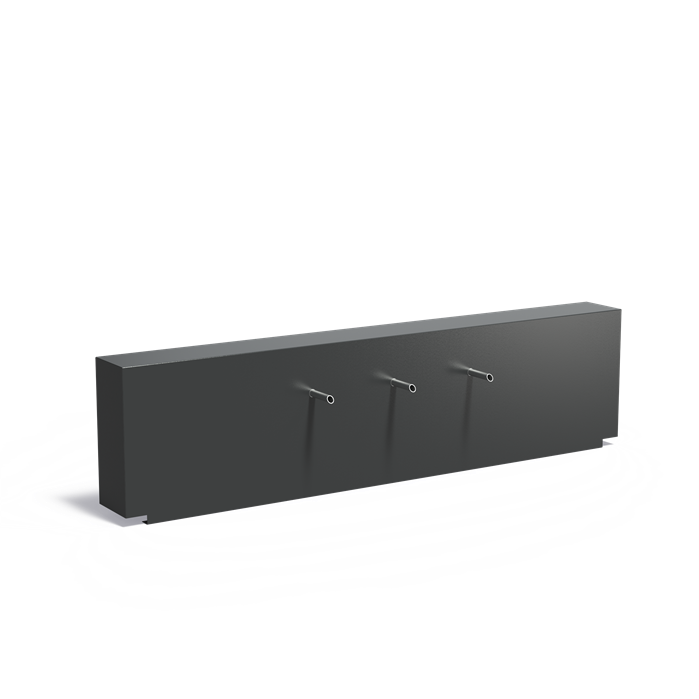 Adezz vijvermuur vast aluminium VM1.2.3