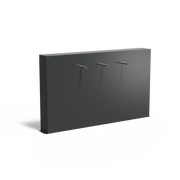 Vrijstaande vijvermuur VM2.3.3