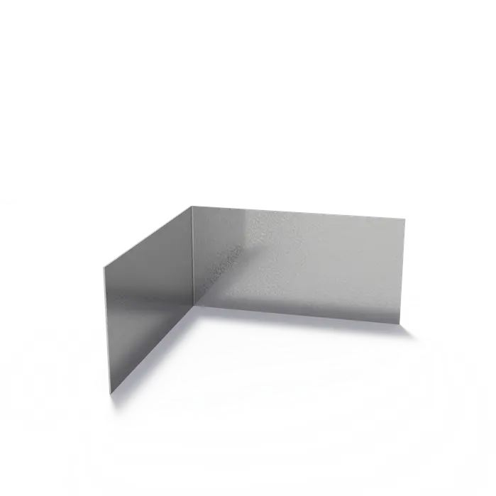 ADEZZ - Kantopsluiting hoek rechte bovenrand - Verzinkt staal - Kantopsluitingen - 300.00 x 300.00 x 150.00
