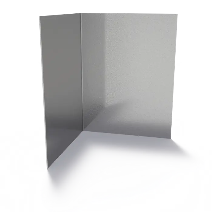 Kantopsluiting verzinkt rechte buitenhoek 300x2x390 mm per stuk