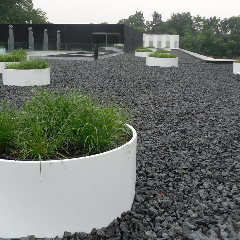 Aluminium Pflanzkübel CIRCUM ohne Boden | ø 100 x 40 cm