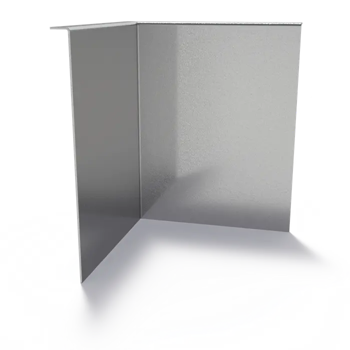 Außenecke Rasenkante – Verzinkt 300×70×2 mm