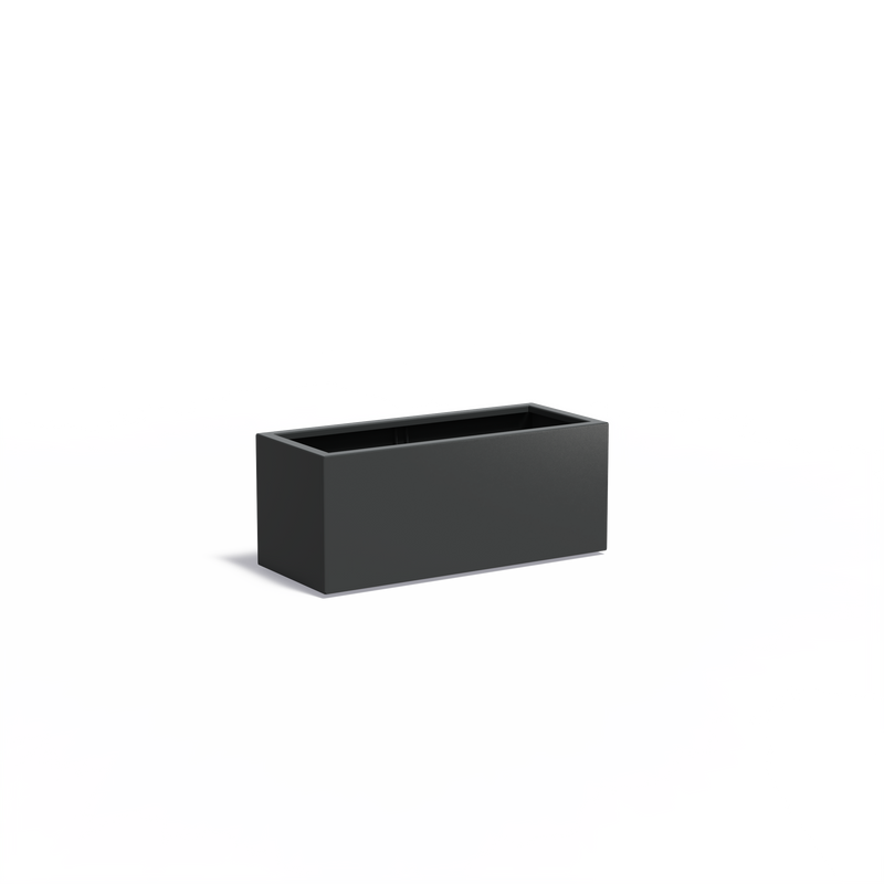 Aluminium Pflanzkübel CARREZ | 120 x 50 x 50 cm