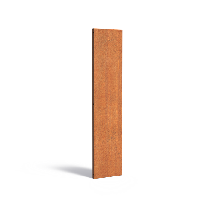 Cortenstaal paneel BASIC CPB5 40×5×180 cm