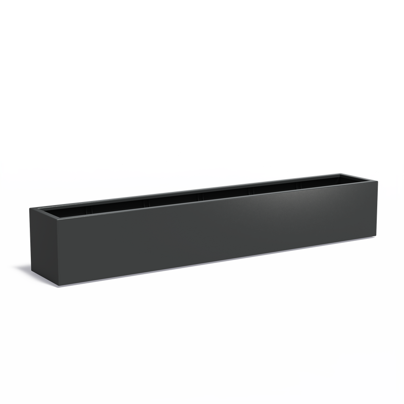 CARREZ aluminium plantenbak 300x50x50 cm met bodem