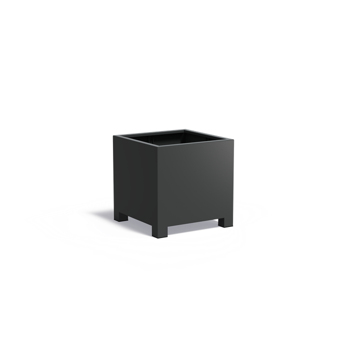 CARREZ aluminium plantenbak 80x80x80 cm met poten