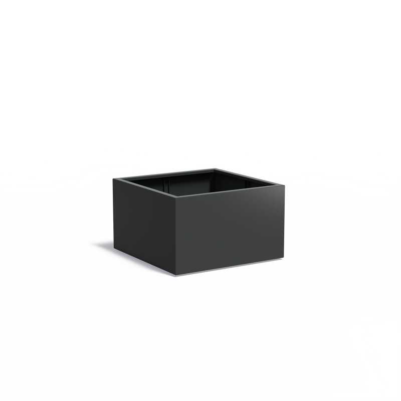 CARREZ aluminium plantenbak 100x100x60 cm met bodem