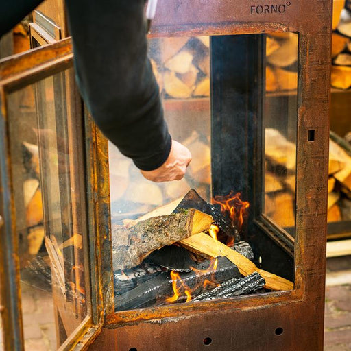 DIGNA buitenhaard cortenstaal 2