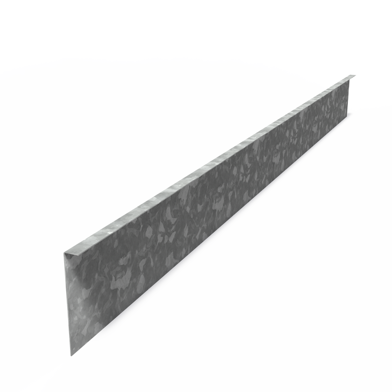 Kantopsluiting verzinkt - gezette rand 2300x2×200 mm