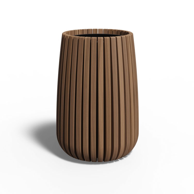 MORI ronde Kebony plantenbak ø70x100 cm