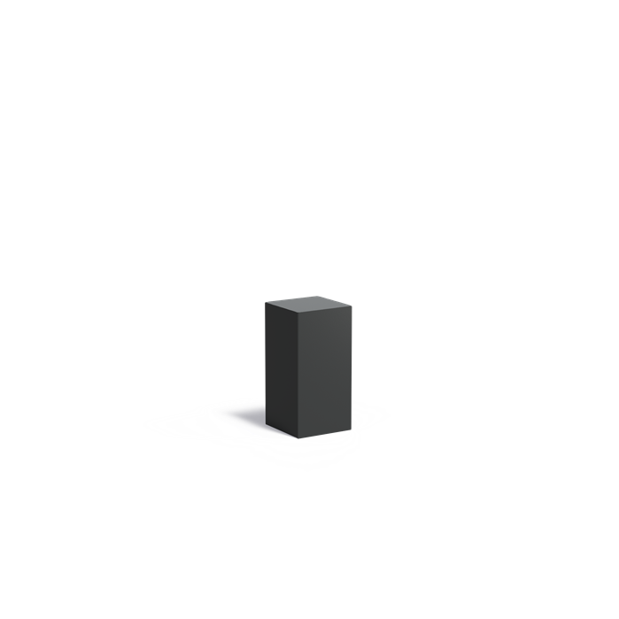 Aluminium sokkel | 30 x 30 x 60 cm