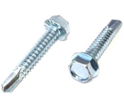 Zelfborende zeskantschroef