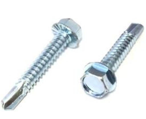 Zelfborende zeskantschroef