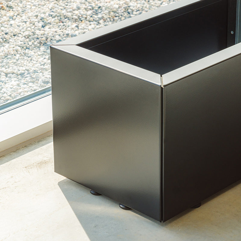 CARREZ Connect Pflanzkübel ohne Boden – pulverbeschichtet | 200 x 100 x 60 cm