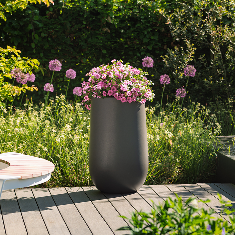 LORA ronde polyester plantenbak ø50x50 cm