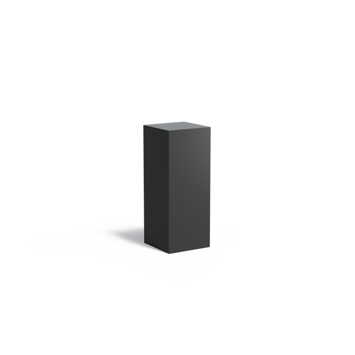 Aluminium sokkel | 40 x 40 x 100 cm