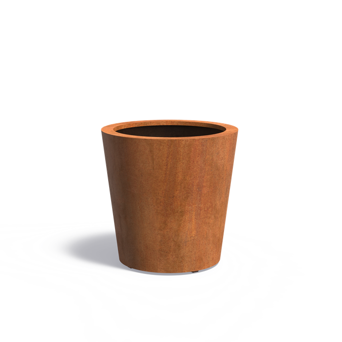 Cortenstahl Pflanzkübel CONIC | ø 80 x 80 cm