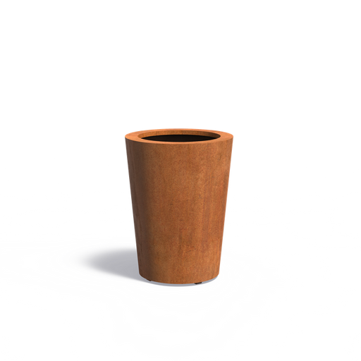 cortenstaal plantenbak conic