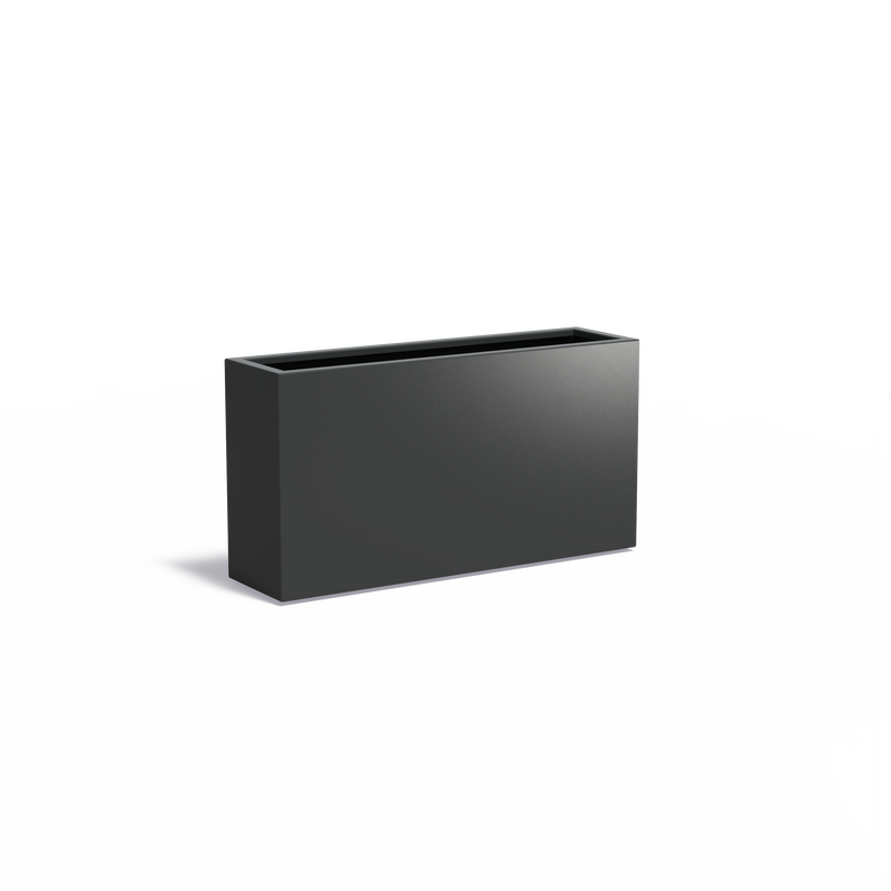 CARREZ aluminium plantenbak 150x40x80 cm met bodem