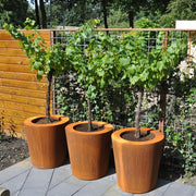 Conic planter cortenstaal 3