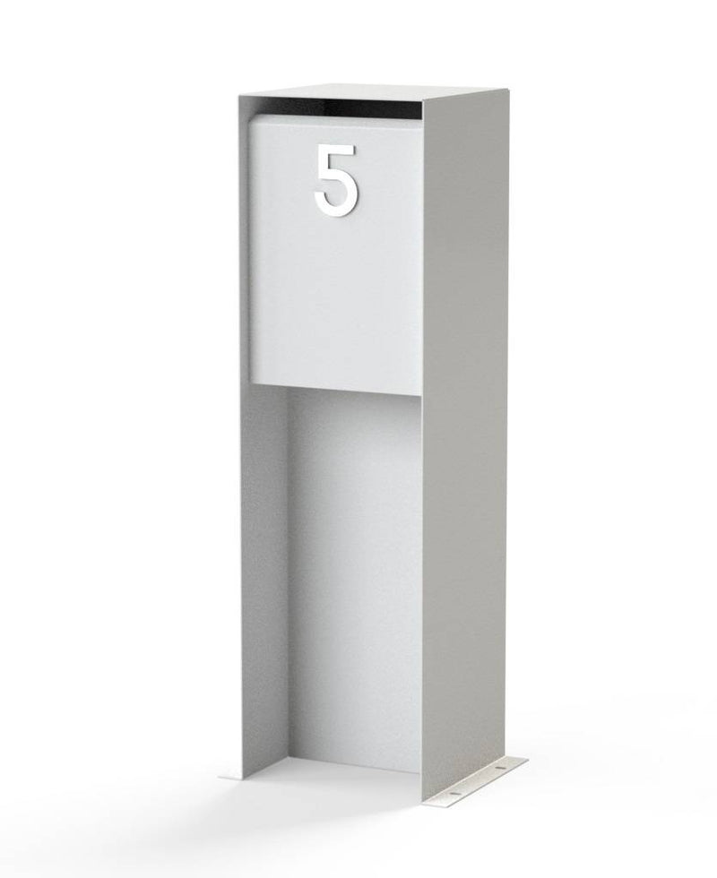 Aluminium brievenbus Flyn wit 