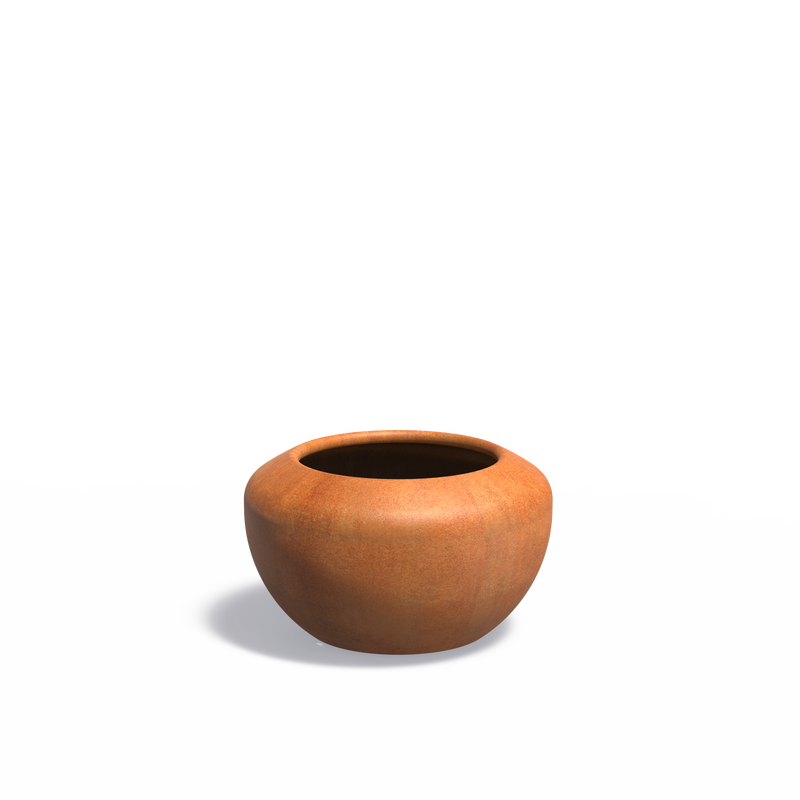 Cortenstahl Pflanzkübel ONYX | ø 58 x 33,5 cm