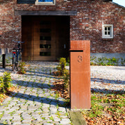 Cortenstaal brievenbus IVAR