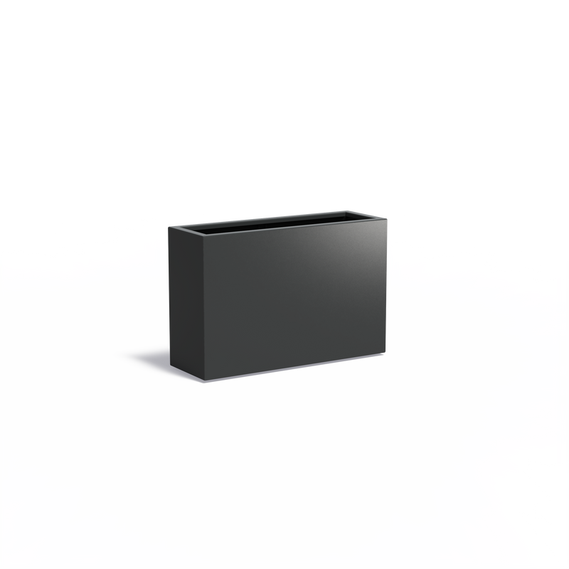 CARREZ aluminium plantenbak 120x40x80 cm met bodem