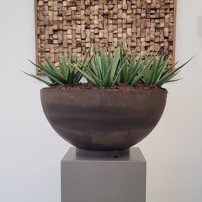 BOCCA ronde cortenstaal plantenbak 80x41 cm