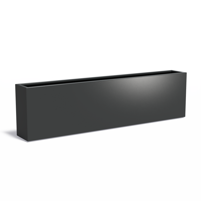 CARREZ aluminium plantenbak 300x40x80 cm met bodem