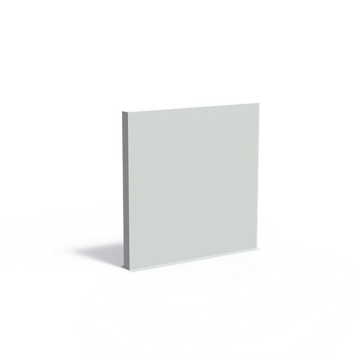 Polyester Gartenmauer | 200 x 15 x 200 cm