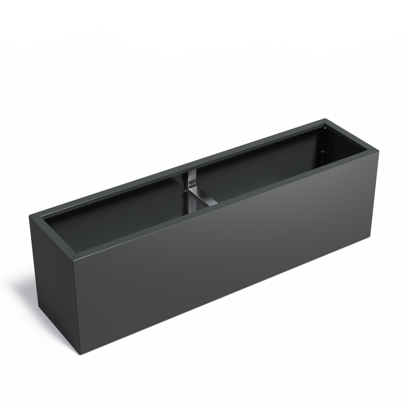 Gecoat stalen plantenbak CARREZ Connect 200 x 50 x 60 cm