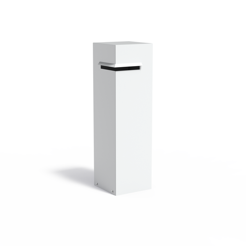 Aluminium brievenbus IVAR 35 x 35 x 120 cm