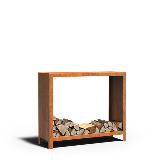 Houtopslag cortenstaal BHS4.1