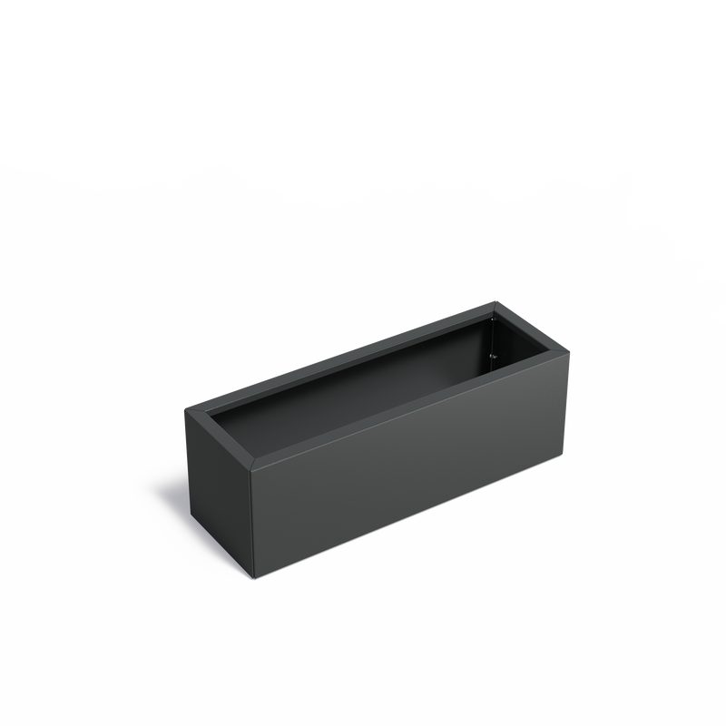 Gecoat stalen plantenbak CARREZ Connect 100 x 40 x 40 cm