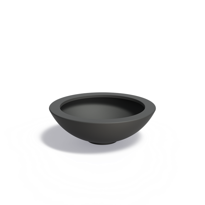 CEDER ronde polyester plantenbak ø120x40 cm